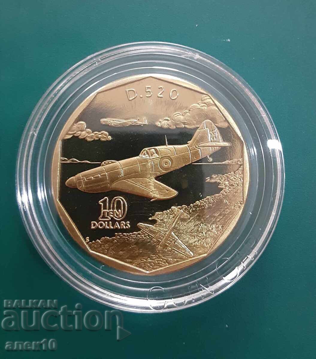 Маршалски о-ви  10   долар  1991  2   н