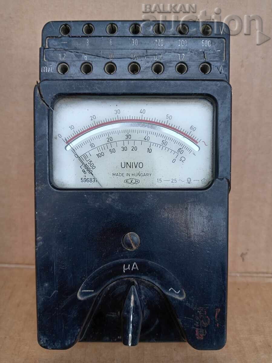 UNIVO antique bakelite measuring instrument 60s - 5