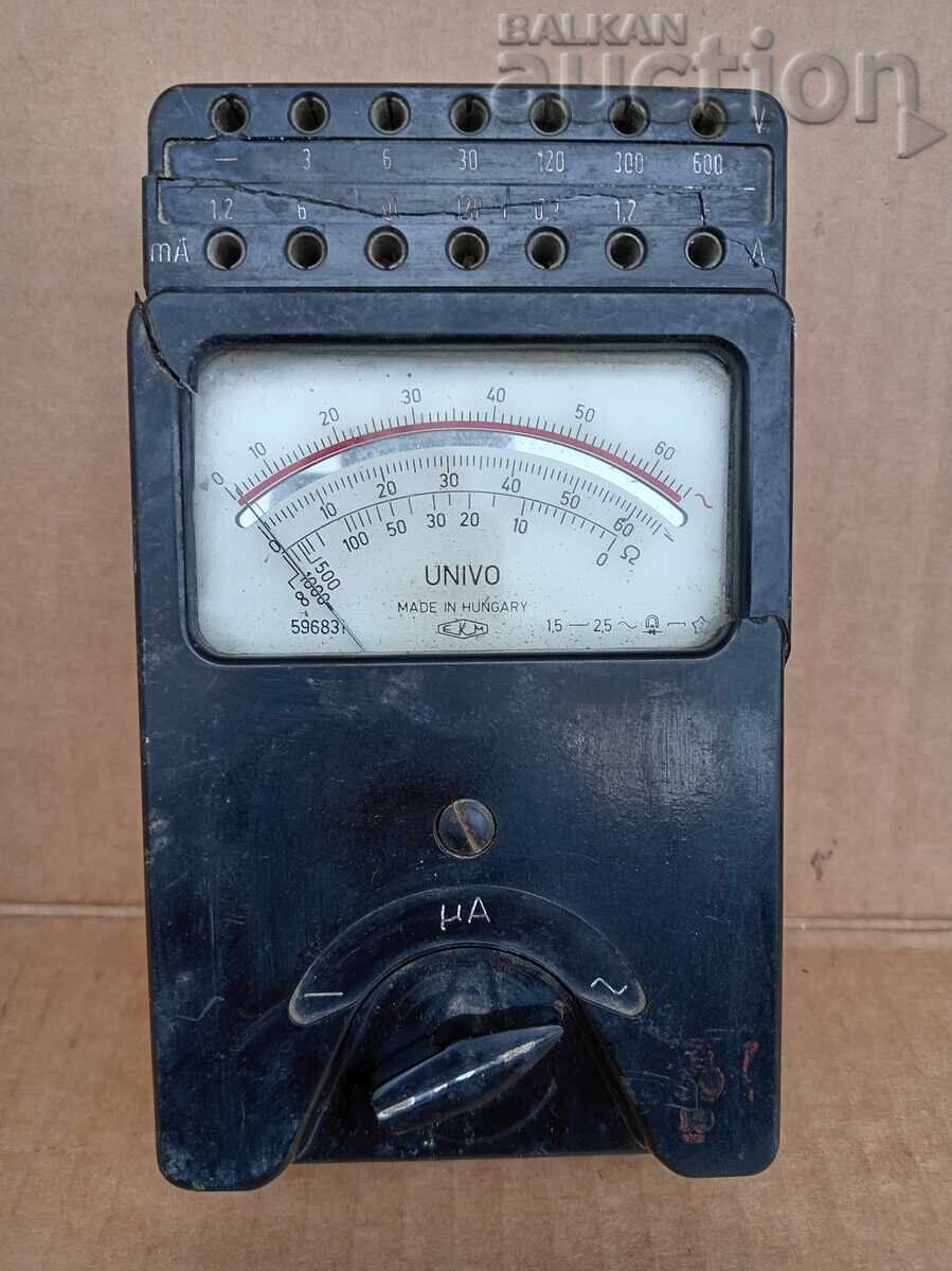 UNIVO antique bakelite measuring instrument 60s - 7