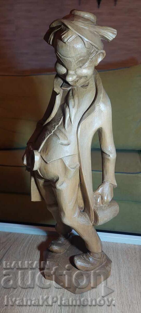 Дърворезба голяма за ценители височина 50см с цена € 30.00 | 58.67 лв.