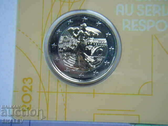 Livrarea 2 Euro 2023 Franța „Box” - UNC (2 Euro)