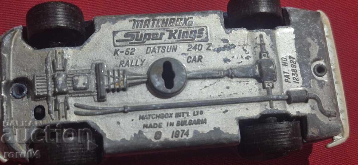MATCHBOX - DATSUN 240 - FABRICAT ÎN BULGARIA - 6 MATCHBOX - DATSUN 240 - FABRICAT ÎN BULGARIA - 6