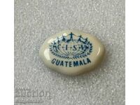 Insignă din porțelan GUATEMALA