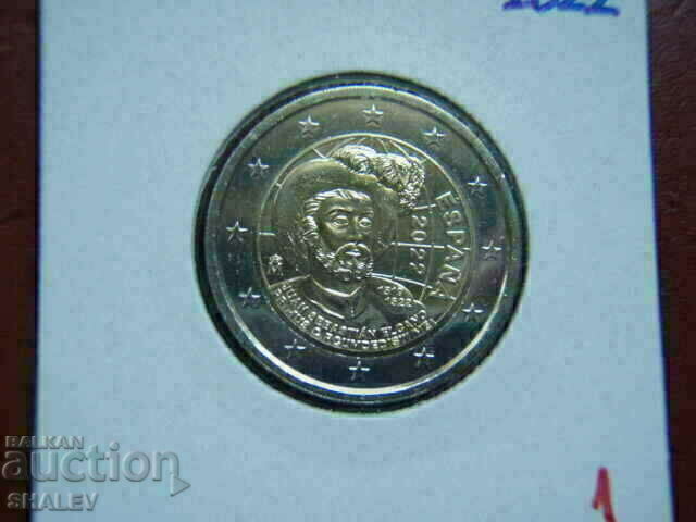 Licitație 2 Euro 2022 Spania "Juan Sebastian" (Spania) /1 Unc (2 Euro)