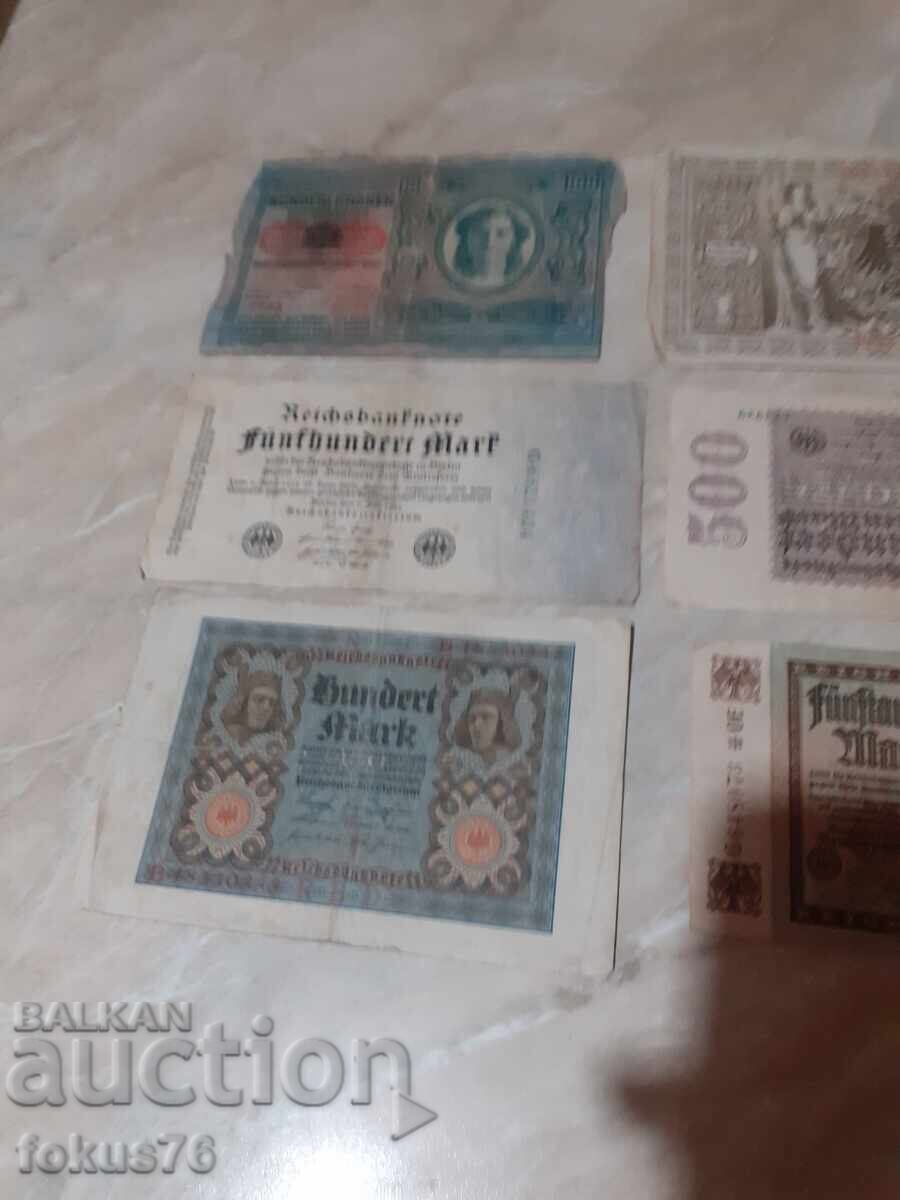 Λοτ 4 - Ράιχσμαρκ, τραπεζογραμμάτιο Deutsche Mark, γραμματόσημο - 6 τεμ με τιμή € 24.00 | 46.94 BGN