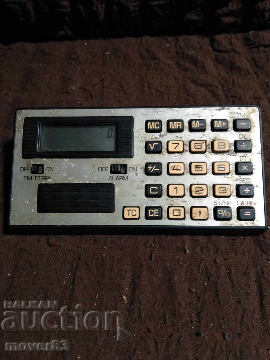 Calculator/alarmă vechi "RFT". RDG