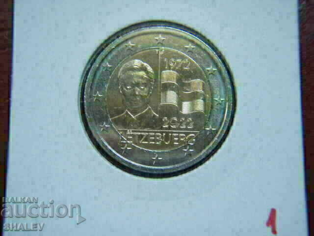 Livrarea 2 euro 2022 Luxemburg „50 ani”(1) /Luxemburg/ Unc 2 euro