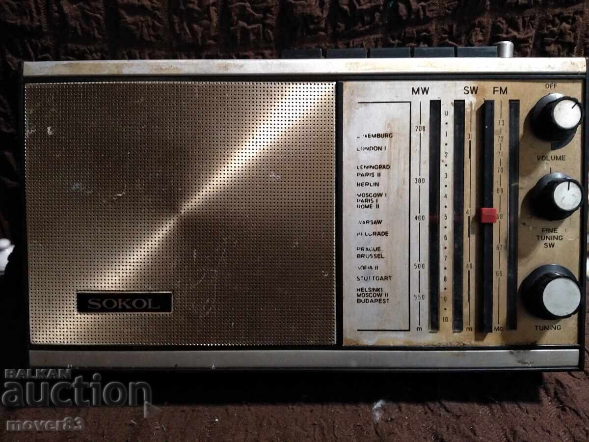 Radio-tranzistor social "Sokol 308". URSS Radio-tranzistor social "Sokol 308". URSS