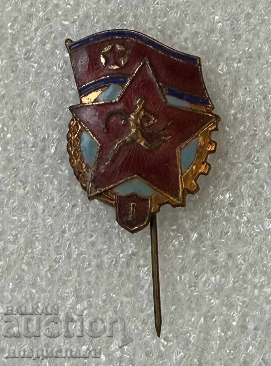 Veche insignă sportivă Coreea de Nord