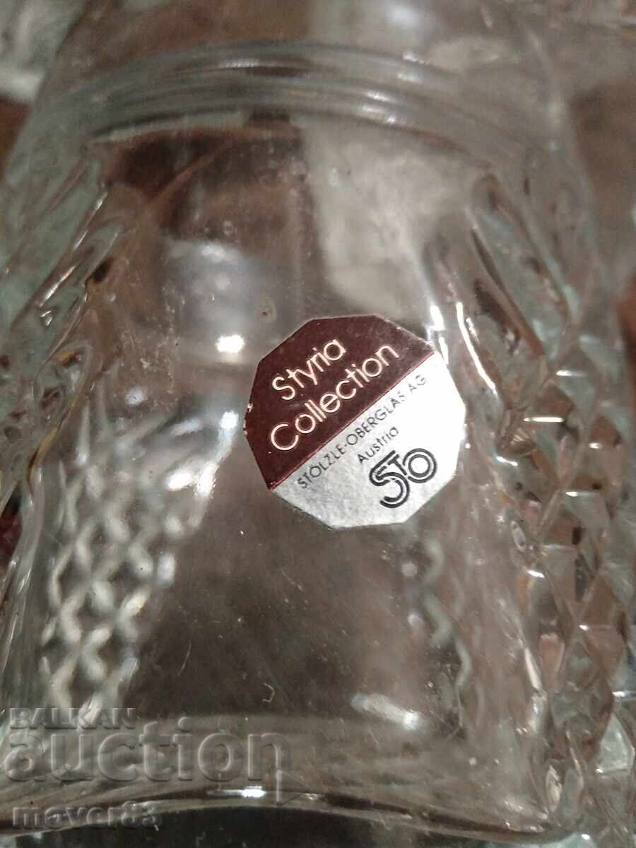 Παράδοση Γυάλινα ποτήρια 6 τεμαχίων. Καινούργια. Αυστρία