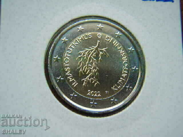 Livrarea 2 euro 2022 Finlanda „Climat” (2) /Finlanda/ - Unc (2 euro)