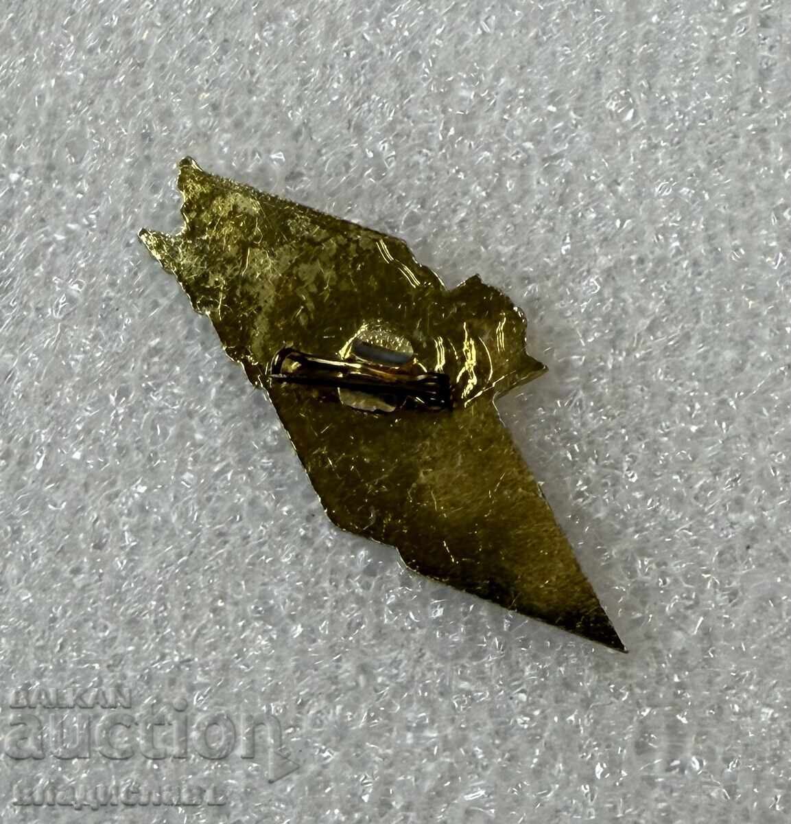 Znachka 40 godini Brigadirsko Dvizhenie v Bŭlgariya με τιμή € 8.00 | 15.65 BGN