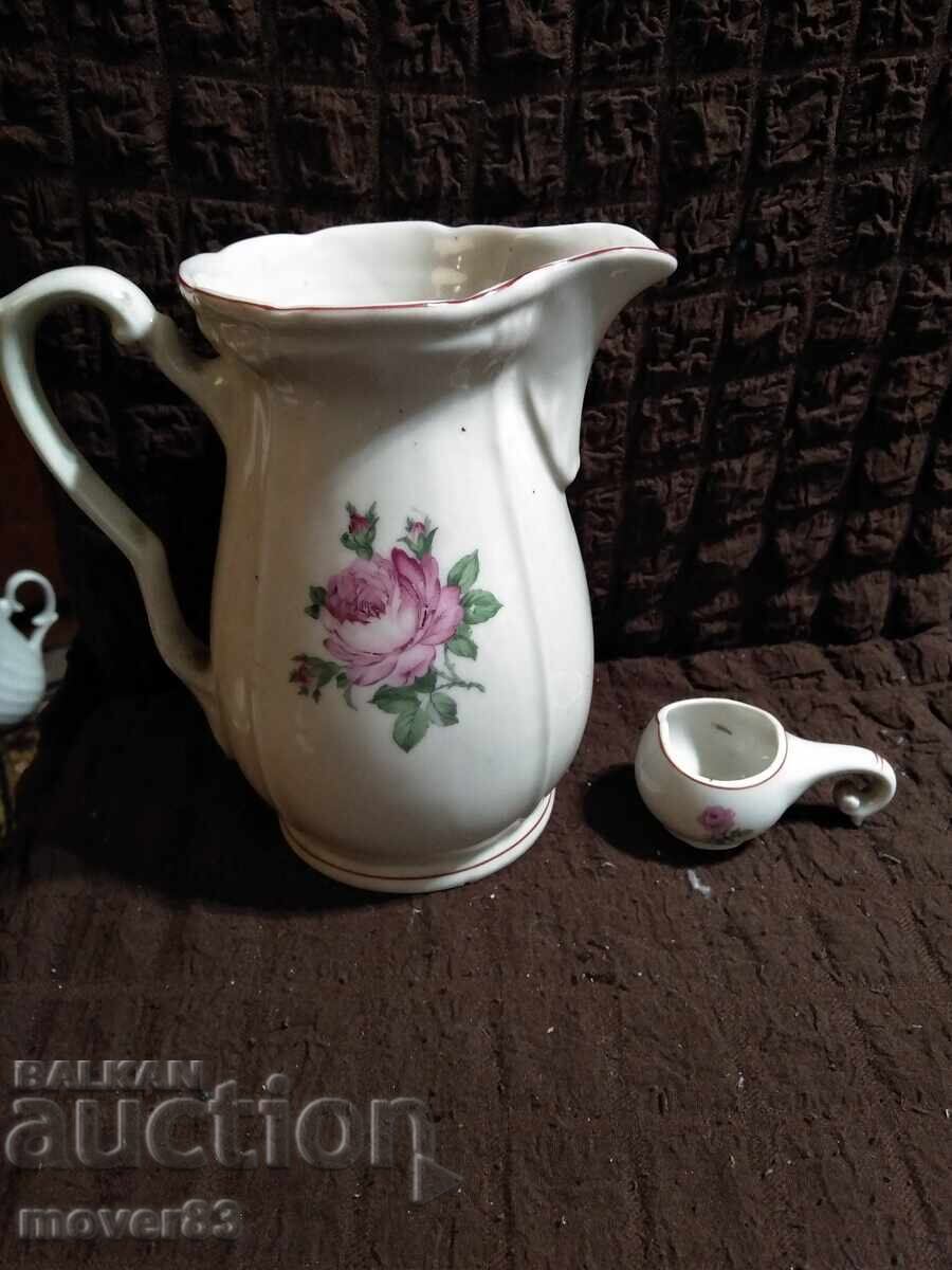 Old porcelain items. 1957/60 year