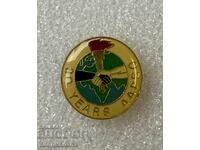 Insignă Organizația de Solidaritate a Popoarelor Afro-Asiatice