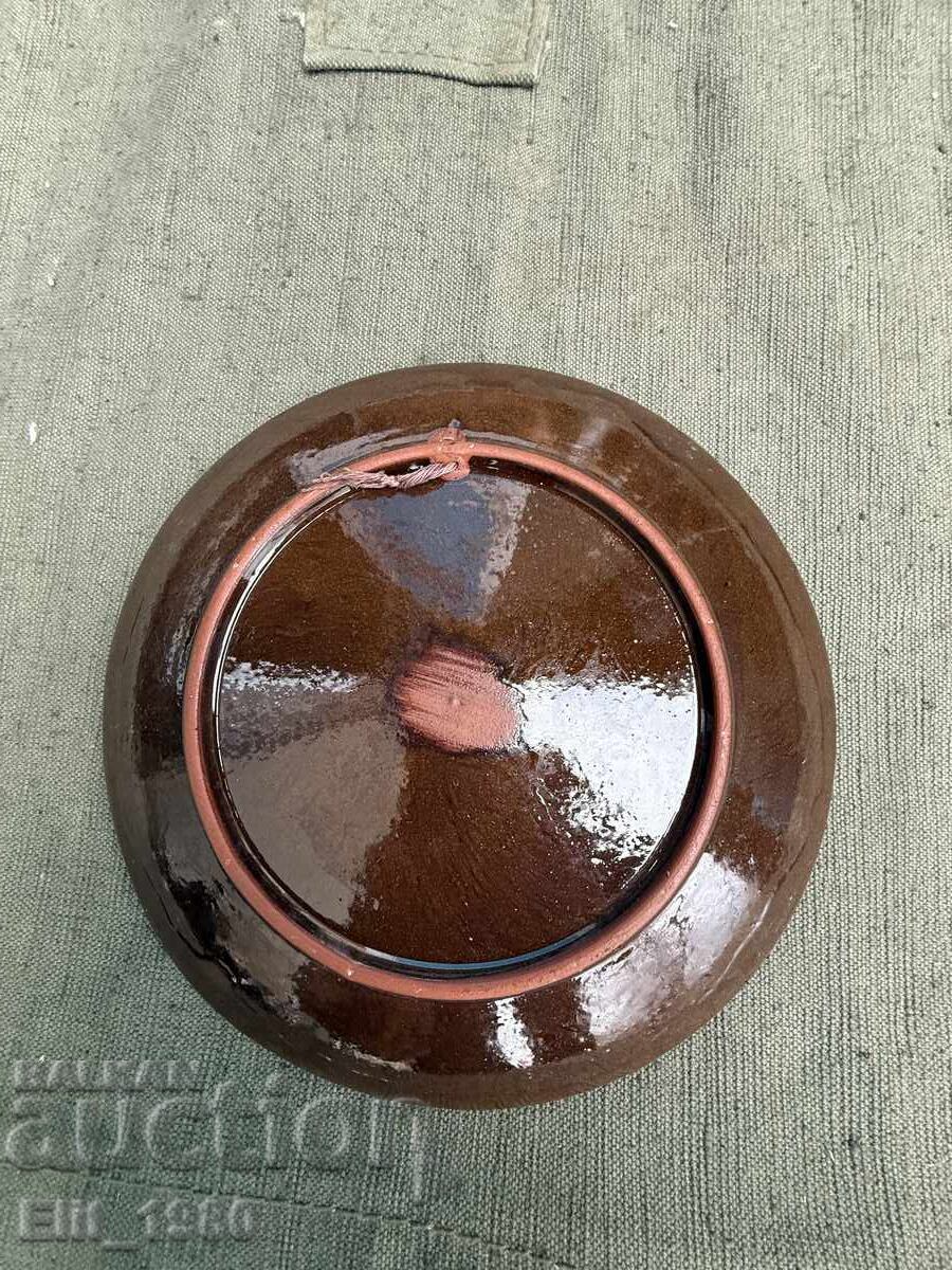 Δημοπρασία Συλλεκτικό κεραμικό πιάτο Π.Κ. Σλάβια