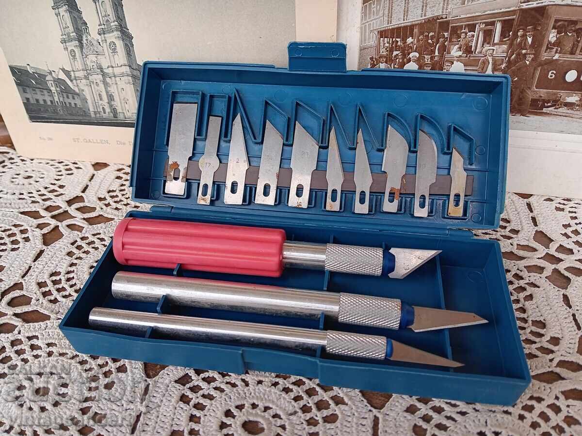 Set dălți, cuțite, unelte cu preț € 0.01 | 0.02 BGN