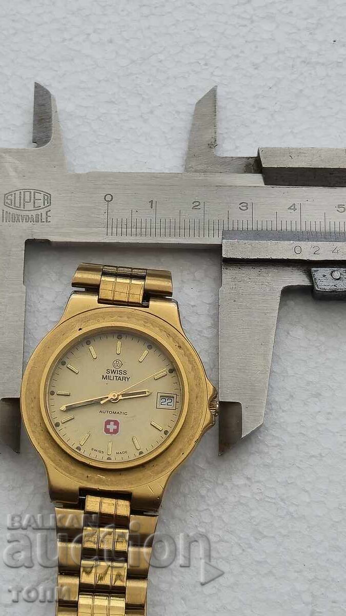 SWISS MILITARY AUTOMATIC RAR FUNCȚIONEAZĂ FĂRĂ GARANȚIE BZC !!! - 7
