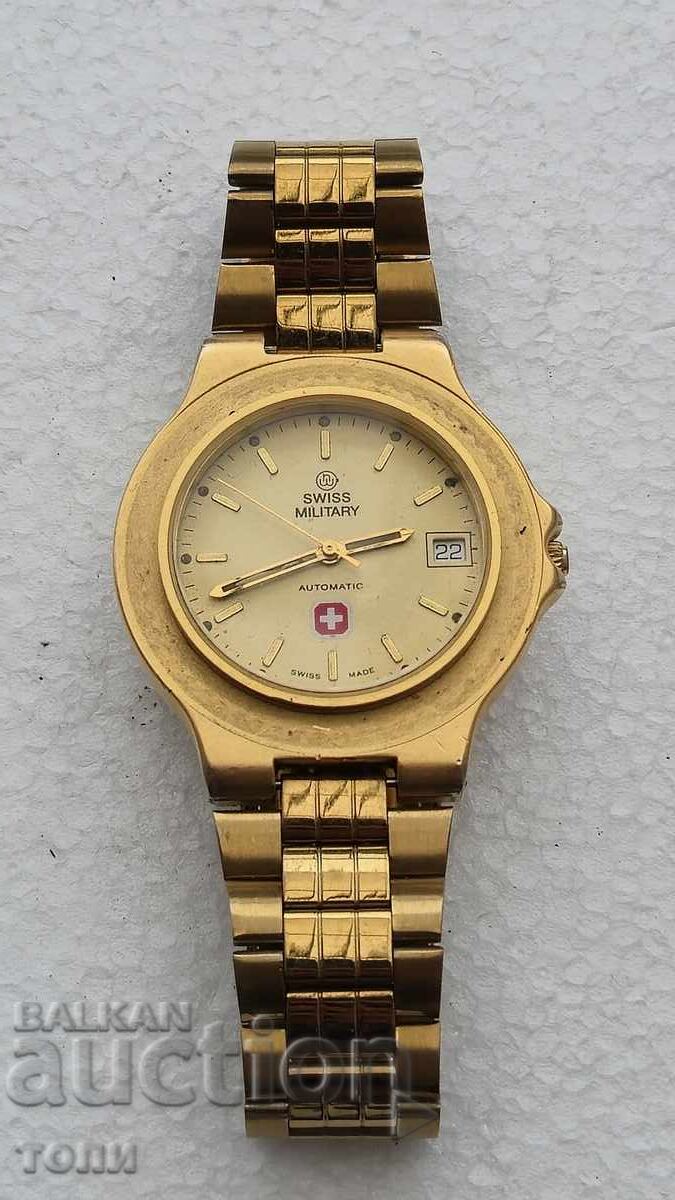 SWISS MILITARY AUTOMATIC RAR FUNCȚIONEAZĂ FĂRĂ GARANȚIE BZC !!!