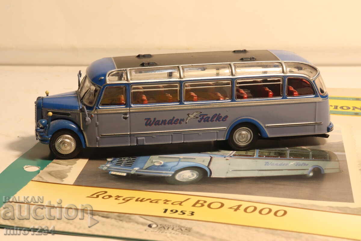 1/72 BORGWARD ΛΕΩΦΟΡΕΙΟ ΚΟΥΚΛΑ ΠΑΙΧΝΙΔΙΟΥ ΜΟΝΤΕΛΟ - 7