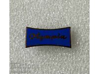 Veche insignă emailată Olympia