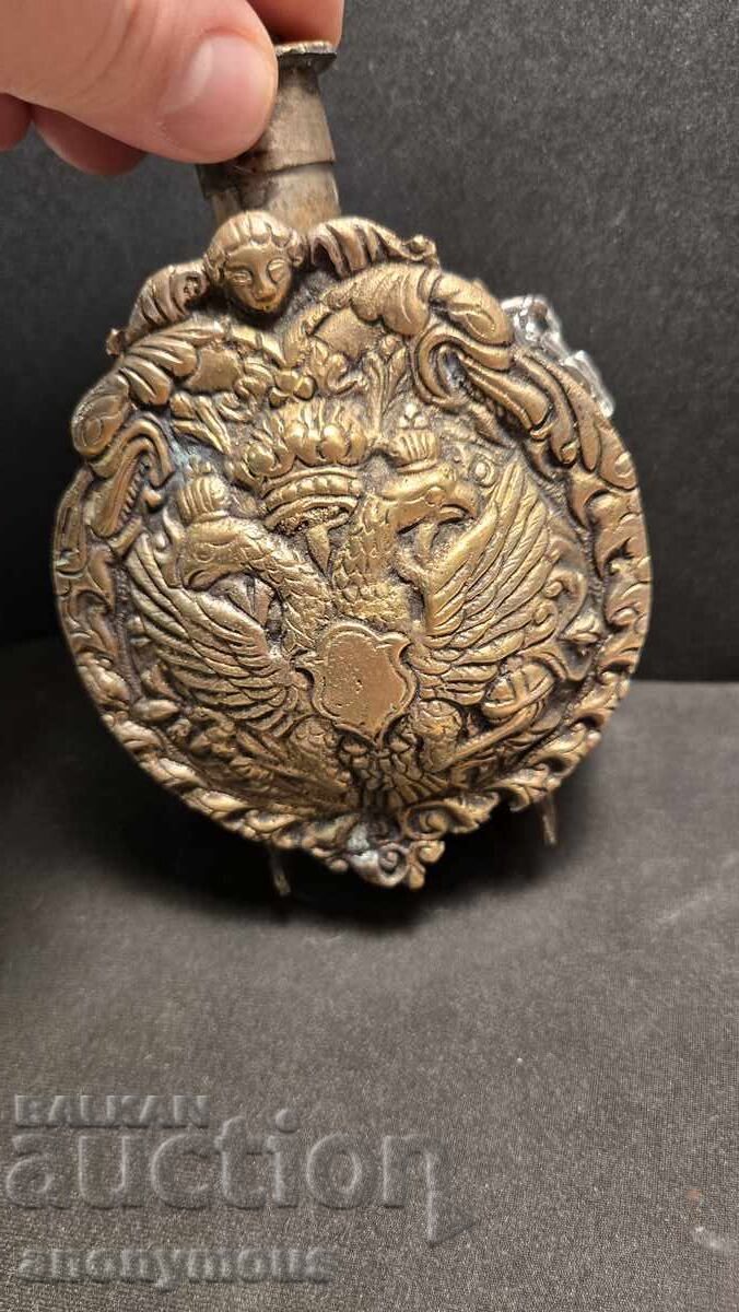 Rusia, Imperiul Rus, praf de pușcă, pușcă cu cremene, pungă de praf