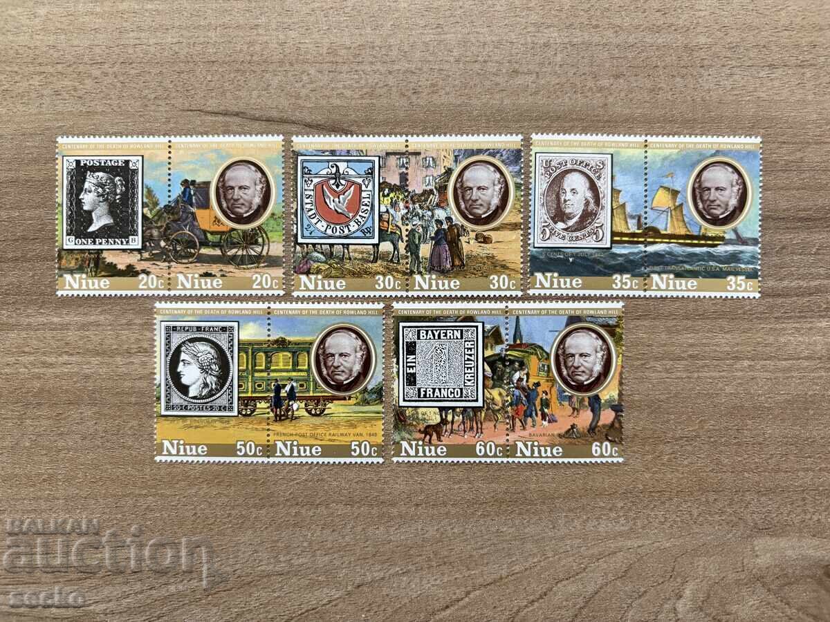 Niue - 100th Anniversary of the Death of Sir Rowland Hill (1979) MNH