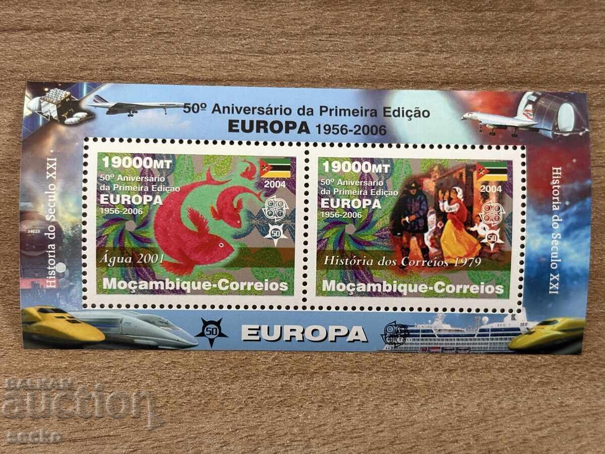 50 de ani de Europa - Mozambic- (2006) - MNH - 6 blocuri - 5