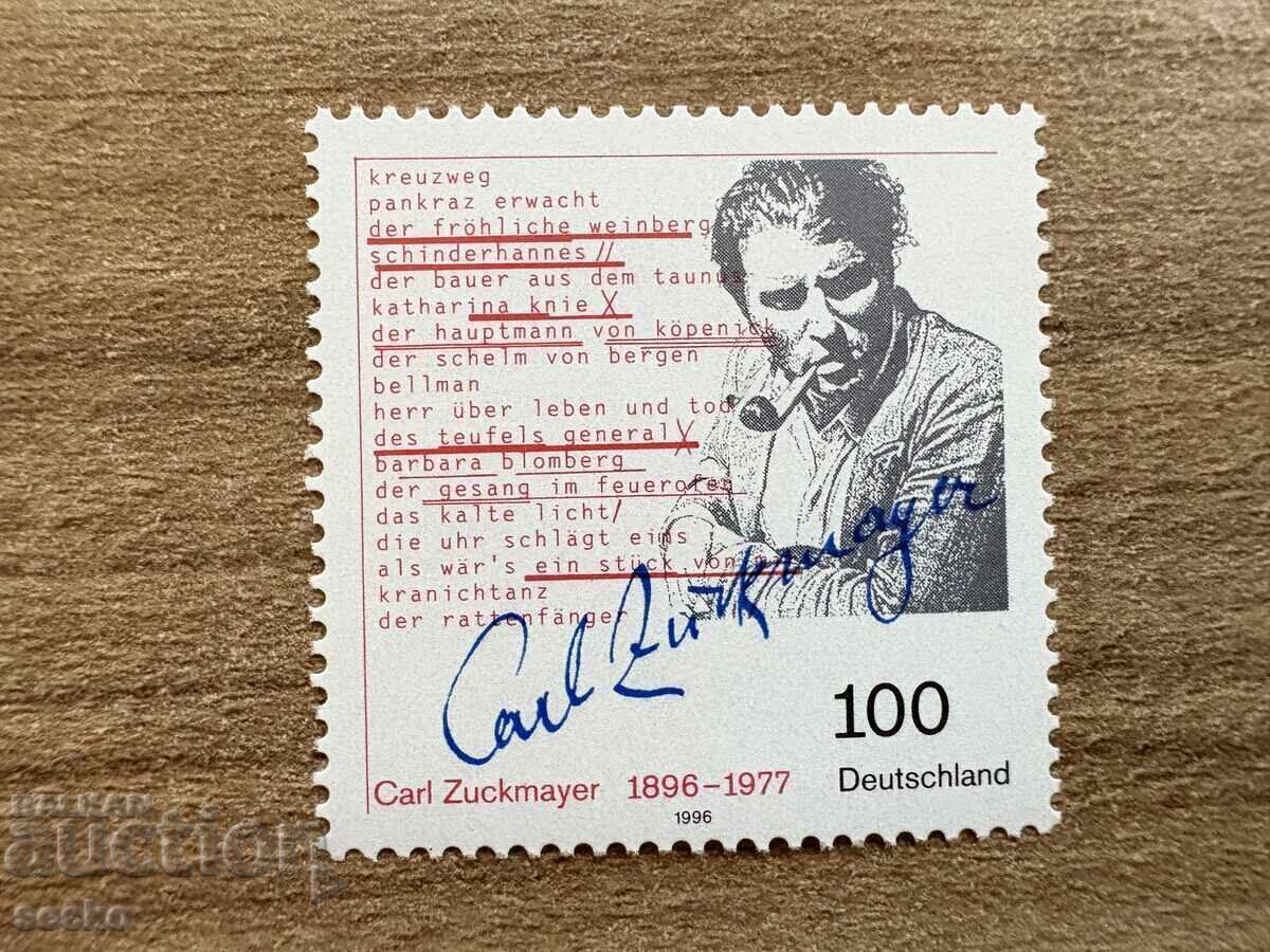 Germania - 100 g. de la nașterea lui Carl Zuckmayer..(1996) MNH Germania - 100 g. de la nașterea lui Carl Zuckmayer..(1996) MNH