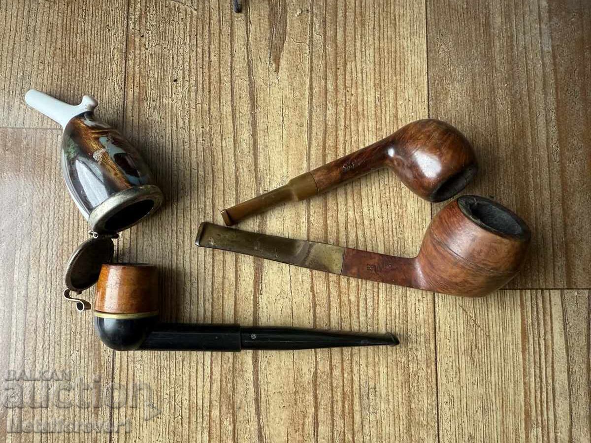 Colecție de pipe (4 bucăți)