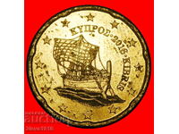 GRECIA (2010-2024): CIPRU★20 EURO CENȚI 2016! AUR NORDIC