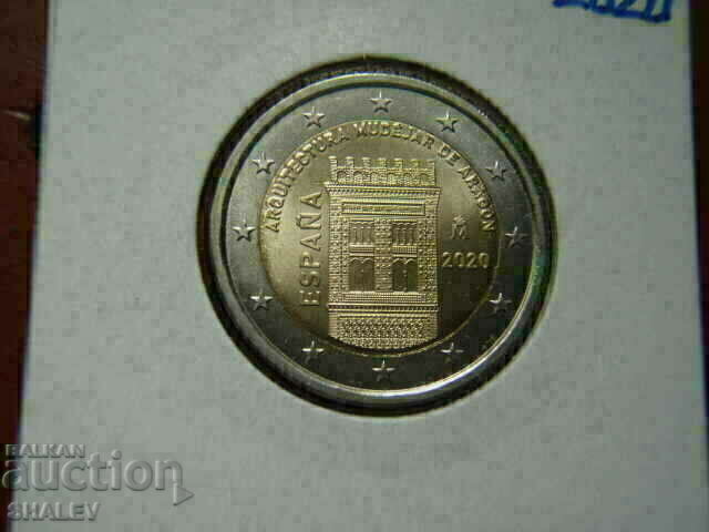 Auction  2 Euro 2020 Spain "Aragon" /Spain/ - Unc (2 euros)