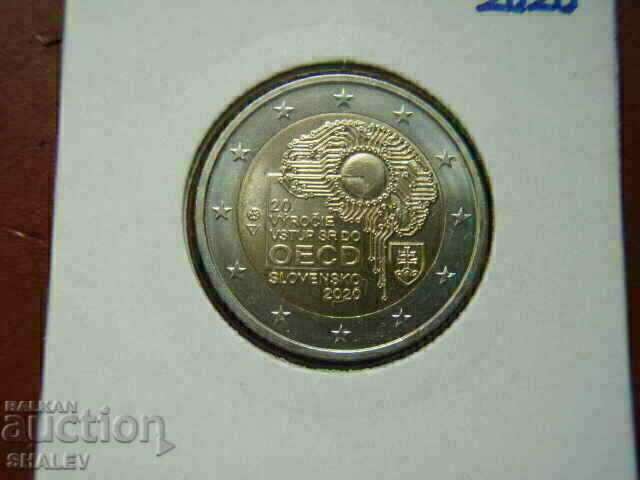 2 euro 2020 Slovakia "OECD" /Словакия/ - Unc (2 евро) с цена € 4.89 | 9.56 лв. 2 euro 2020 Slovakia "OECD" /Словакия/ - Unc (2 евро) с цена € 4.89 | 9.56 лв.