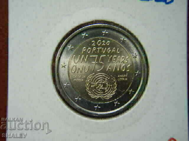 Аукцион 2 euro 2020 Portugal "75 years UN" (2) /Португалия/ - 2 евро