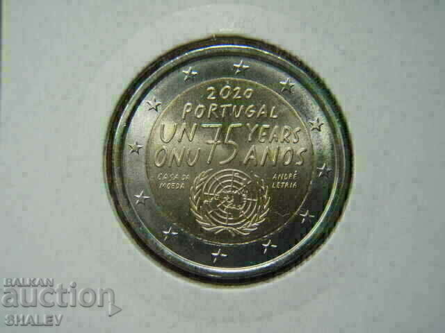 2 euro 2020 Portugalia „75 ani UN” (2) /Portugalia/ - 2 euro 2 euro 2020 Portugalia „75 ani UN” (2) /Portugalia/ - 2 euro