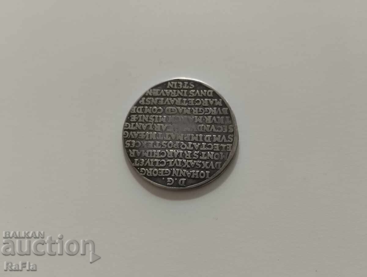 Σαξονία Γερμανία 1/4 τάλερ Ιωάννης Γεώργιος Α΄ - 7