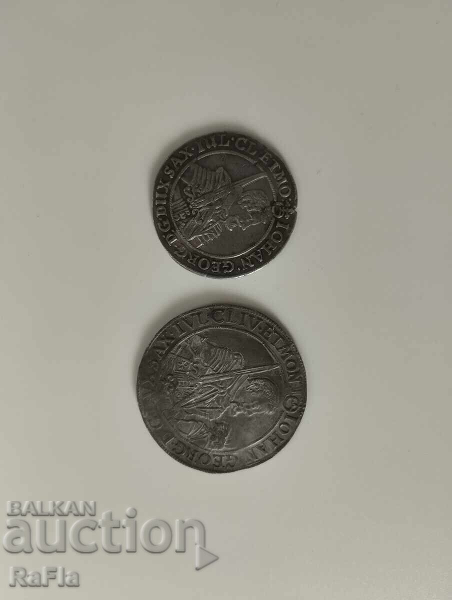 Σαξονία Γερμανία 1/2 και 1/4 τάλερ - 5