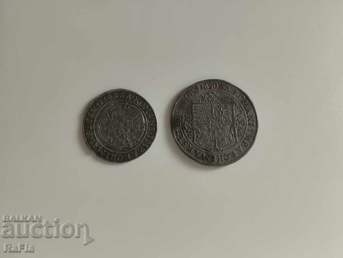 Σαξονία Γερμανία 1/2 και 1/4 τάλερ - 6