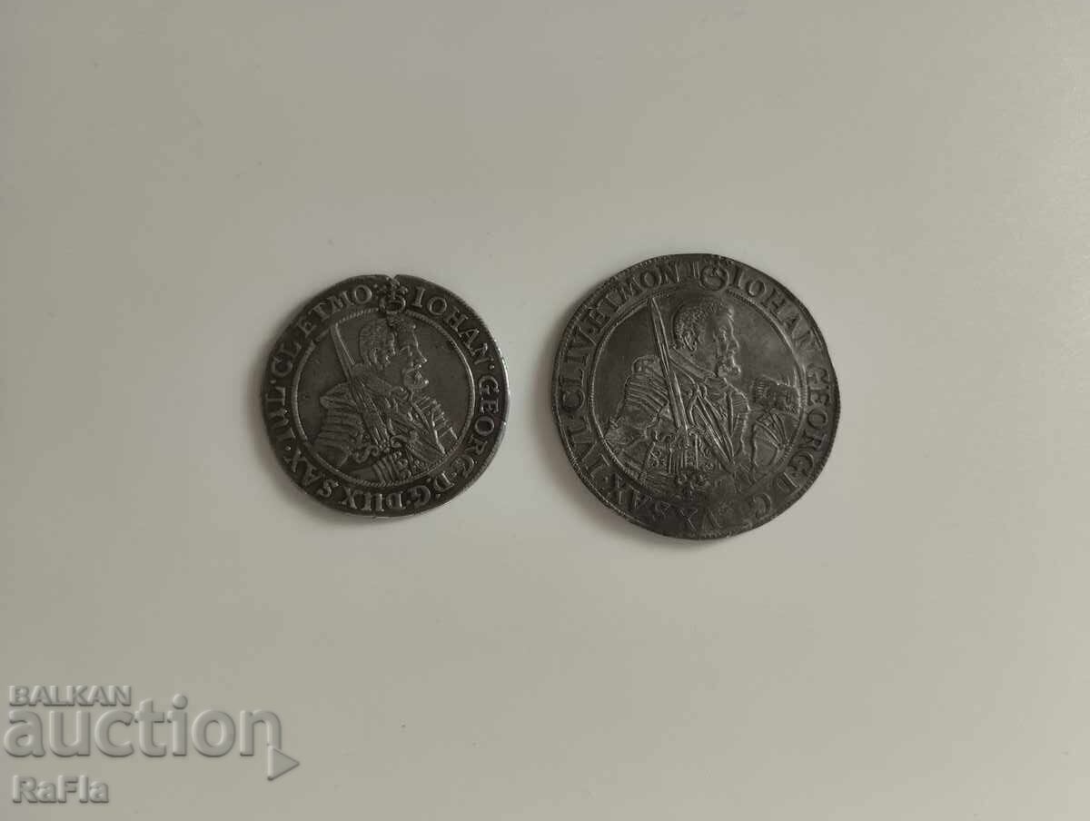 Σαξονία Γερμανία 1/2 και 1/4 τάλερ