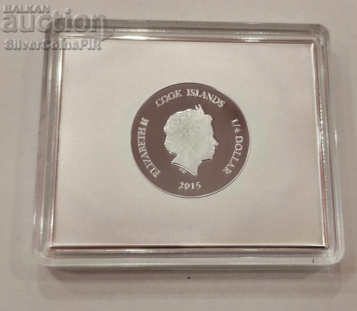 Мед 1/4$ Моне Японски Пешеходен Мост 2015 - 6 Мед 1/4$ Моне Японски Пешеходен Мост 2015 - 6