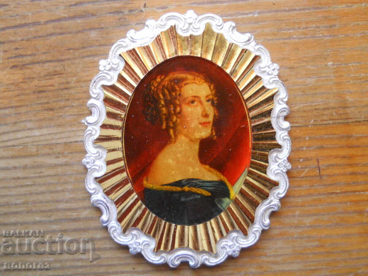 Plachetă Deschler "Jane Elizabeth Digby"