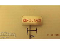 Insignă publicitară, King Corn, marcă de pâine olandeză