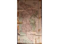 Hartă etnografică a Albaniei. 1902