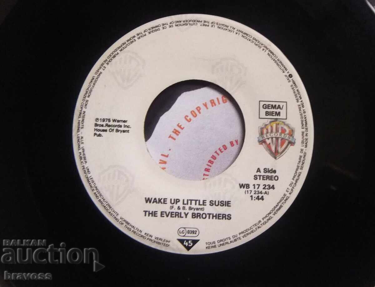 Small vinyl record - THE EVERLY BROTHERS