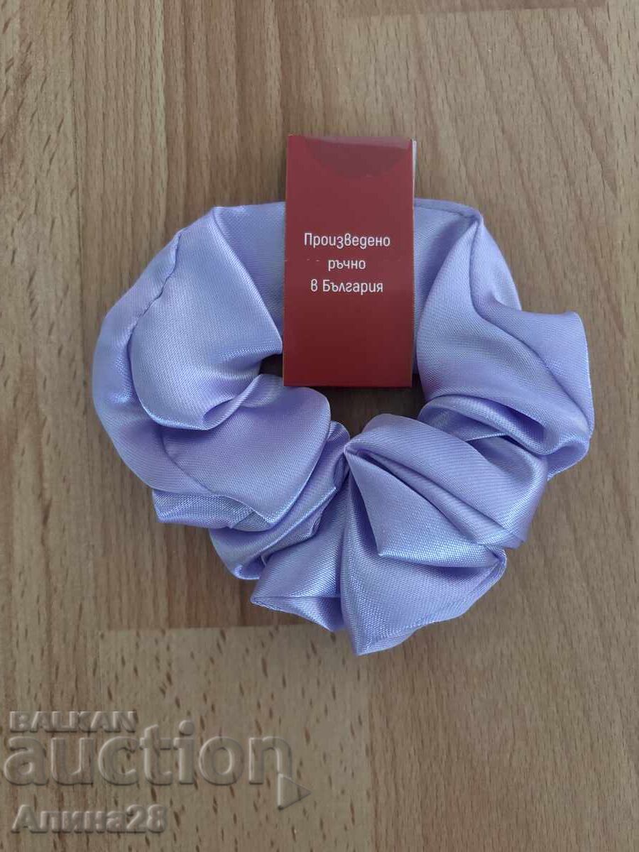 Elastic în violet, satin de la Doppel Hertz