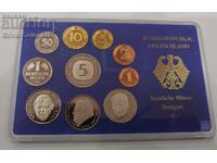 Мед Пруф Сет Германски Марки 2001 F Щутгард