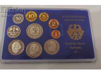 Set de monede germane "Proof" 2001 G Karlsruhe
