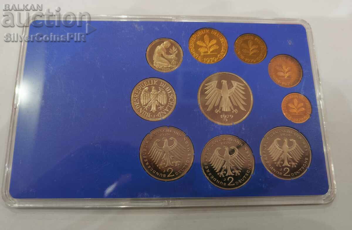 Σετ Proof Γερμανικά Νομίσματα 1979 J Αμβούργο με τιμή € 5.50 | 10.76 BGN Σετ Proof Γερμανικά Νομίσματα 1979 J Αμβούργο με τιμή € 5.50 | 10.76 BGN