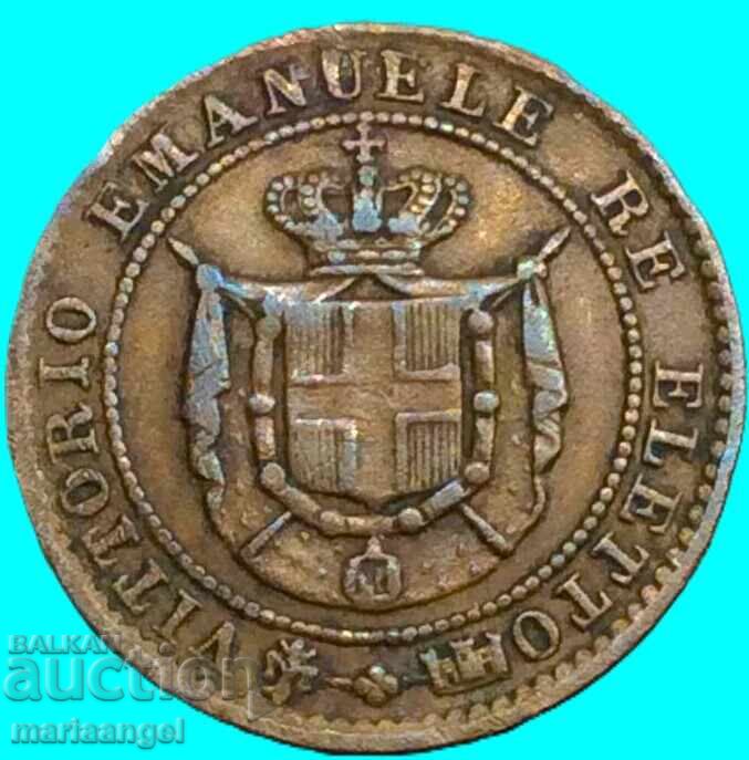 Licitație 1 centesimo 1859 Italia Toscana