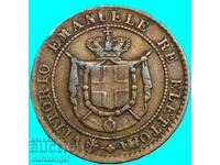 1 centesimo 1859 Ιταλία Τοσκάνη