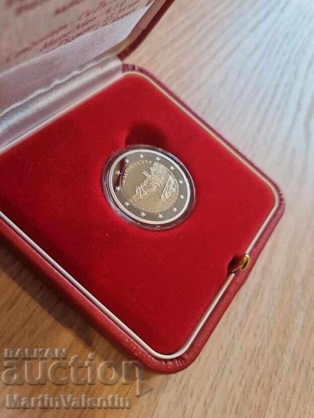 Licitație 2 euro Monaco 2015 800 de ani de la Palatul Princiar